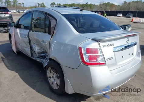 2011 Nissan Sentra 2.0 из США, поврежденный, VIN 3N1AB6AP7BL727772